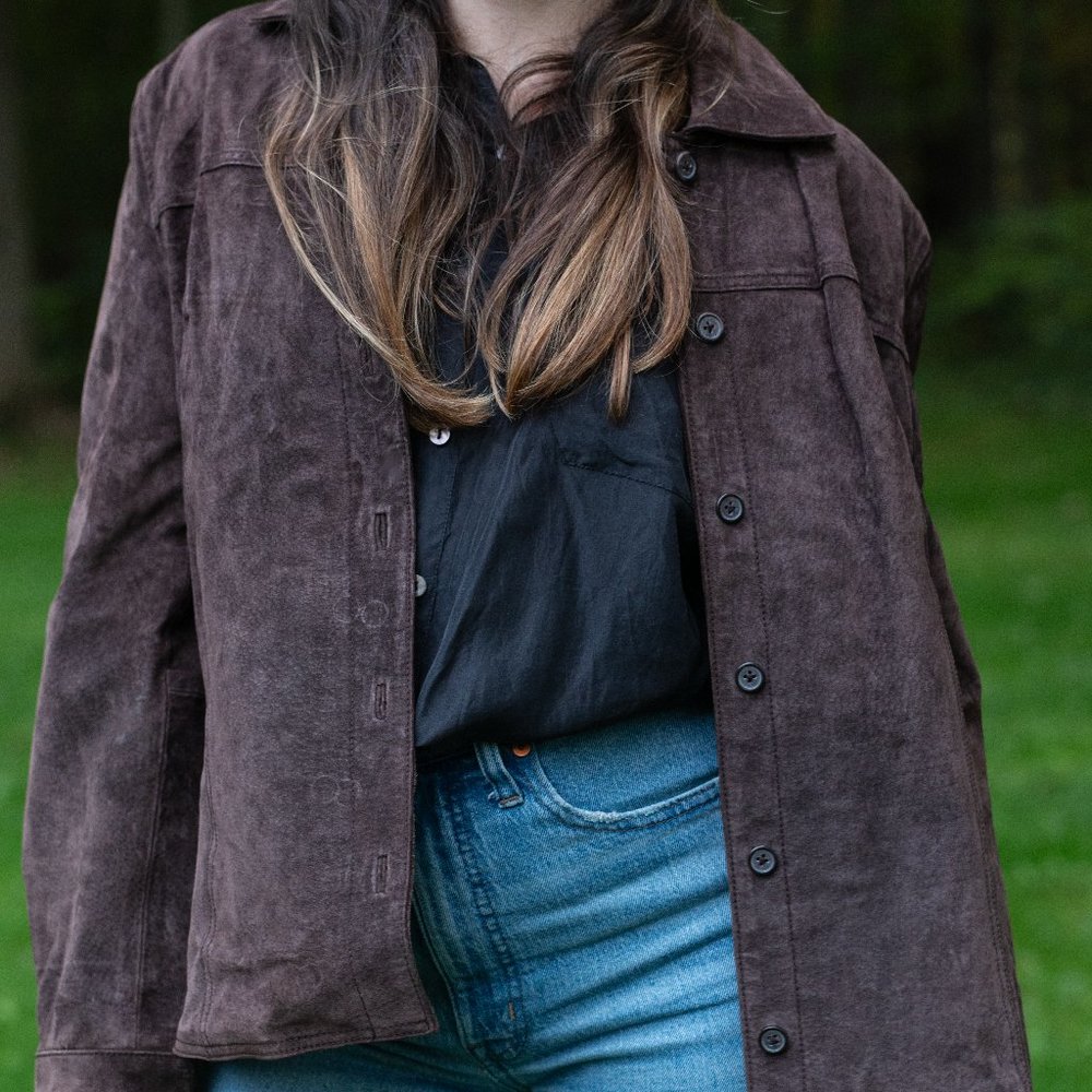 Suede Fall Jacket - image 1